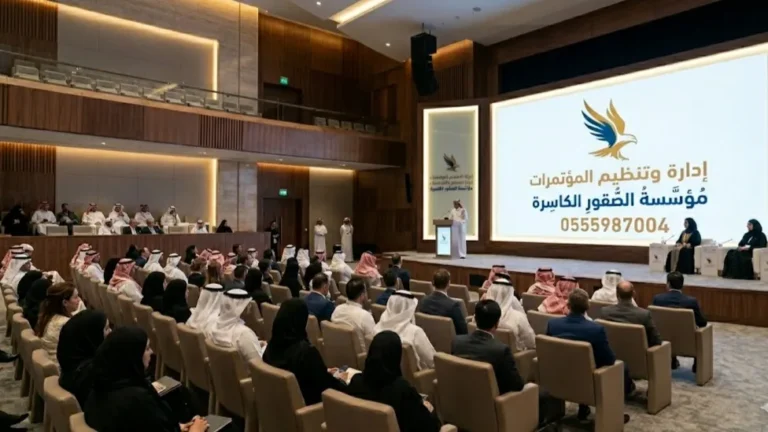 إدارة وتنظيم المعارض والمؤتمرات في السعودية