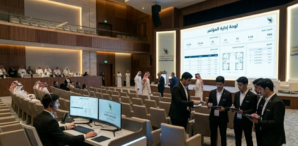 تنظيم المؤتمرات في الرياض